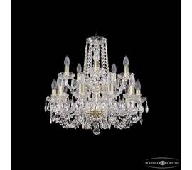 Подвесная люстра Bohemia Ivele Crystal 1402/10+5/195/2d G