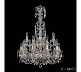 Подвесная люстра Bohemia Ivele Crystal 1402/10+5/195/XL-81/2d G