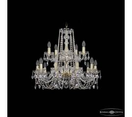 Подвесная люстра Bohemia Ivele Crystal 1402/10+5/240/2d G