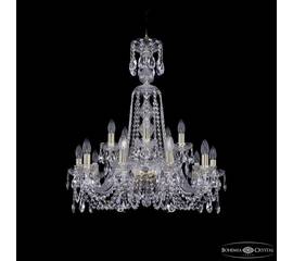 Подвесная люстра Bohemia Ivele Crystal 1402/10+5/240/XL-77 G