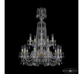 Подвесная люстра Bohemia Ivele Crystal 1402/10+5/240/XL-90/2d G