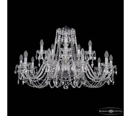 Подвесная люстра Bohemia Ivele Crystal 1402/10+5/360 Ni