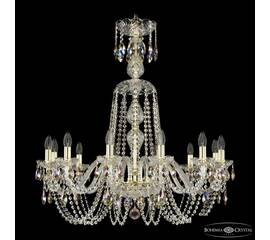 Подвесная люстра Bohemia Ivele Crystal 1402/12/300/XL-90 G K801