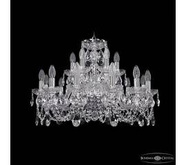 Подвесная люстра Bohemia Ivele Crystal 1402/12+6/240 Ni
