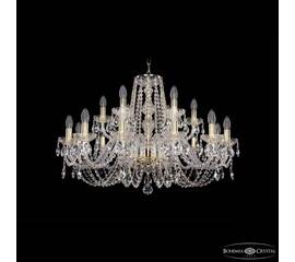 Подвесная люстра Bohemia Ivele Crystal 1402/12+6/300 G