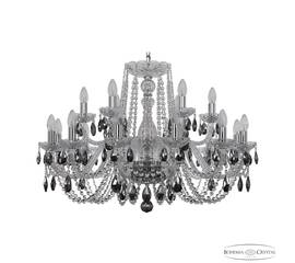 Подвесная люстра Bohemia Ivele Crystal 1402/12+6/300 Ni K731