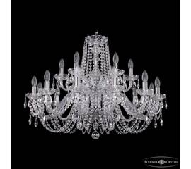 Подвесная люстра Bohemia Ivele Crystal 1402/12+6/300/2d Ni