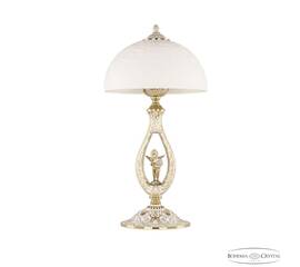 Настольная лампа Bohemia Ivele Crystal Florence 71400L/30 GW Rose FA10M