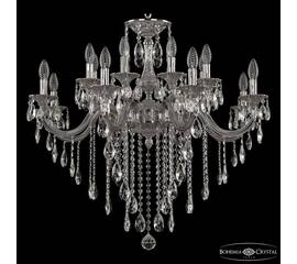 Подвесная люстра Bohemia Ivele Crystal Verona 72118/16/285 B Ni