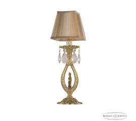 Настольная лампа Bohemia Ivele Crystal Verona 72400L/1 G FH1S SQ8