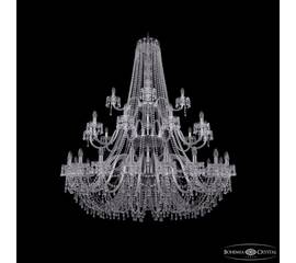 Подвесная люстра Bohemia Ivele Crystal 1410/20+10+5/530/3d Ni V0300