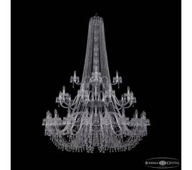 Подвесная люстра Bohemia Ivele Crystal 1410/20+10+5/530/h-200/3d Ni V0300