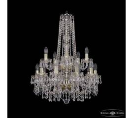 Подвесная люстра Bohemia Ivele Crystal 1403/10+5/195/h-77/2d G