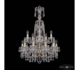 Подвесная люстра Bohemia Ivele Crystal 1403/10+5/195/XL-84/2d G