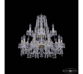 Подвесная люстра Bohemia Ivele Crystal 1403/10+5/240/2d G