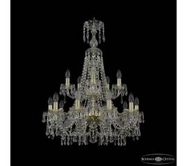 Подвесная люстра Bohemia Ivele Crystal 1403/10+5/240/XL-92/2d G