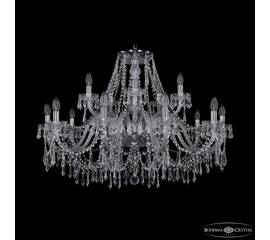 Подвесная люстра Bohemia Ivele Crystal 1403/10+5/360 Ni