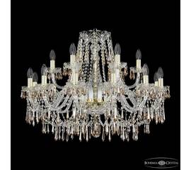 Подвесная люстра Bohemia Ivele Crystal 1403/12+6/300 G K721