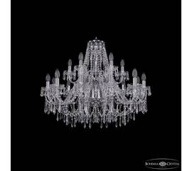 Подвесная люстра Bohemia Ivele Crystal 1403/12+6/300/2d Ni