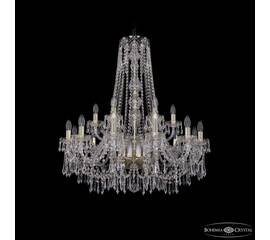 Подвесная люстра Bohemia Ivele Crystal 1403/12+6/300/h-95 G