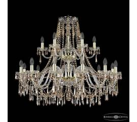 Подвесная люстра Bohemia Ivele Crystal 1403/12+6/360/2d G R721