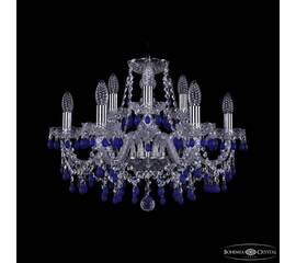 Подвесная люстра Bohemia Ivele Crystal 1410/6+3/195 Ni V3001