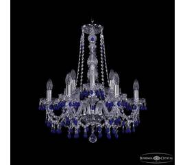 Подвесная люстра Bohemia Ivele Crystal 1410/6+3/195/h-63 Ni V3001