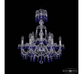 Подвесная люстра Bohemia Ivele Crystal 1410/6+3/195/XL-66 Ni V3001