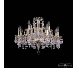 Подвесная люстра Bohemia Ivele Crystal 1410/8+4/195 G V0300