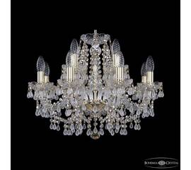 Подвесная люстра Bohemia Ivele Crystal 1410/8+4/195 G V0300 R801