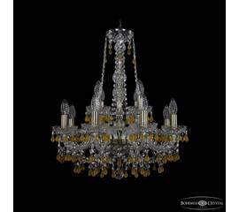 Подвесная люстра Bohemia Ivele Crystal 1410/8+4/195/h-63 Pa V1003