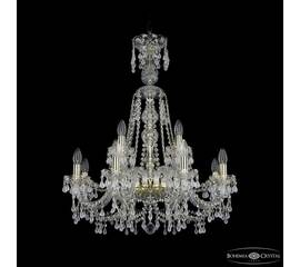 Подвесная люстра Bohemia Ivele Crystal 1410/8+4/240/XL-80 G V0300