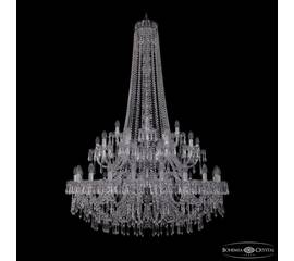 Подвесная люстра Bohemia Ivele Crystal 1403/20+10+5/400/h-164/2d Ni