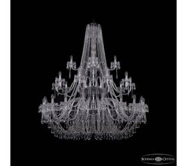 Подвесная люстра Bohemia Ivele Crystal 1403/20+10+5/530/3d Ni