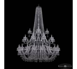 Подвесная люстра Bohemia Ivele Crystal 1403/20+10+5/530/h-203/3d Ni