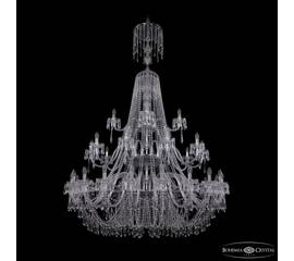 Подвесная люстра Bohemia Ivele Crystal 1403/20+10+5/530/XL-203/3d Ni