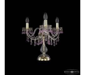 Настольная лампа Bohemia Ivele Crystal 1410L/3/141-39 G V7010