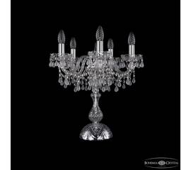 Настольная лампа Bohemia Ivele Crystal 1410L/5/141-47 Ni V0300