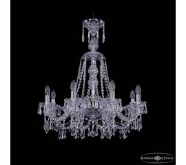Подвесная люстра Bohemia Ivele Crystal 1403/8/240/XL-75 Ni