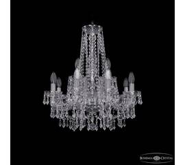 Подвесная люстра Bohemia Ivele Crystal 1403/8+4/195/h-60 Ni