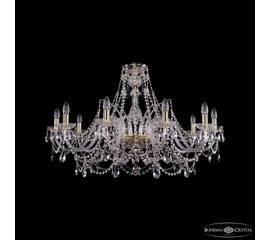 Подвесная люстра Bohemia Ivele Crystal 1411/10/360 G