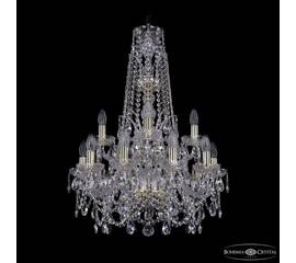 Подвесная люстра Bohemia Ivele Crystal 1411/10+5/195/XL-80/2d G
