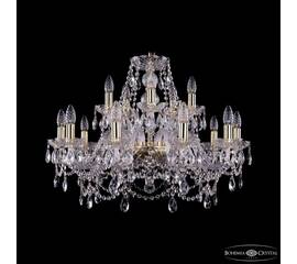 Подвесная люстра Bohemia Ivele Crystal 1411/10+5/240 G