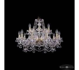 Подвесная люстра Bohemia Ivele Crystal 1411/10+5/240 G Balls
