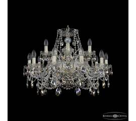 Подвесная люстра Bohemia Ivele Crystal 1411/10+5/240 G K801
