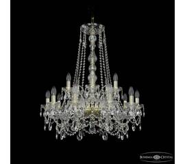 Подвесная люстра Bohemia Ivele Crystal 1411/10+5/240/h-84 G