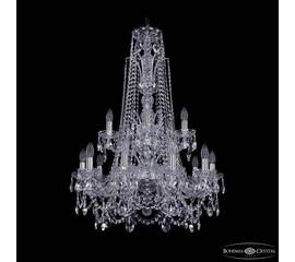 Подвесная люстра Bohemia Ivele Crystal 1411/10+5/240/XL-94/2d Ni