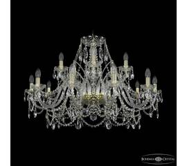 Подвесная люстра Bohemia Ivele Crystal 1411/10+5/360 G