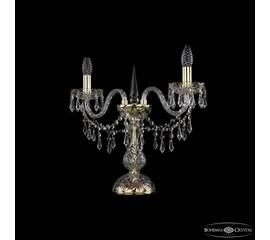 Настольная лампа Bohemia Ivele Crystal 1403L/2/141-39 G