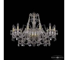 Подвесная люстра Bohemia Ivele Crystal 1411/12/300 G Leafs